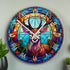 Stag Suncatcher Effect Clock